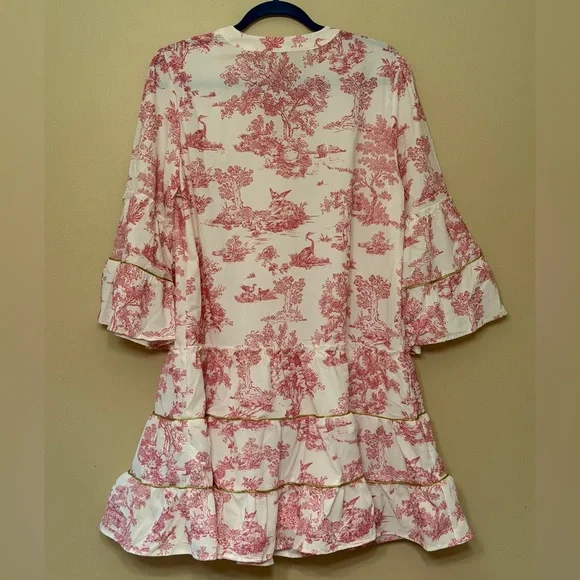 Floral Pink Dress - Picture 6 of 8